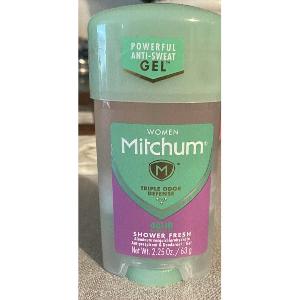 Mitchum Antiperspirant Deodorant Gel For Women Shower Fresh 2.25oz 48hr (1)
